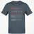 Principal Stats Classic Unisex T-Shirt - Charcoal - 3