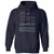 Wife Stats Classic Unisex Hoodie - Navy - 2