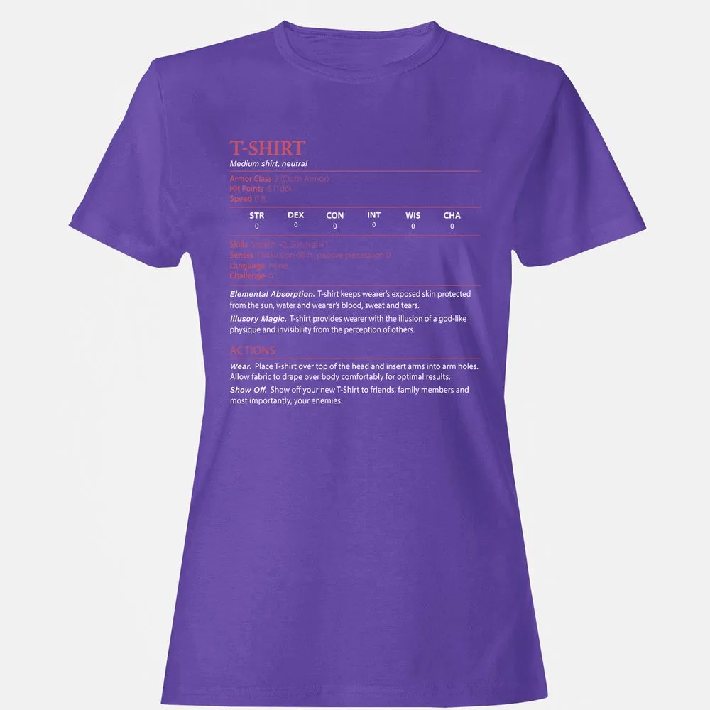 T-Shirt Women's T-Shirt - Purple - 12