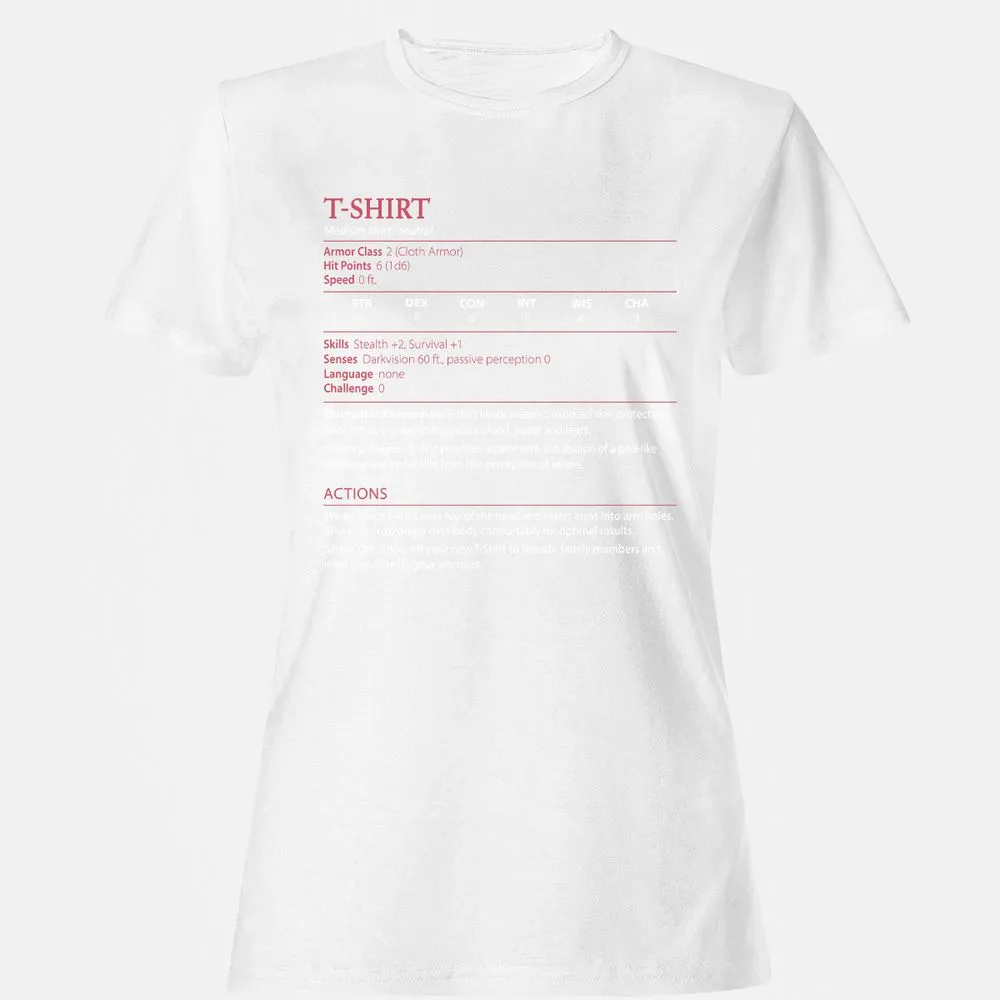 T-Shirt Women's T-Shirt - White - 16