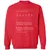 Backend Barbarian Stats Classic Unisex Sweatshirt - Red - 5