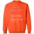 Backend Barbarian Stats Classic Unisex Sweatshirt - Orange - 10