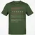 Sales Presentative Stats Classic Unisex T-Shirt - Military Green - 6