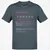 Outlaw Stats Classic Unisex T-Shirt - Charcoal - 3