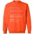 Biologist Stats Classic Unisex Sweatshirt - Orange - 10