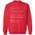 Biologist Stats Classic Unisex Sweatshirt - Red - 5