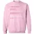 Biologist Stats Classic Unisex Sweatshirt - Light Pink - 3