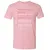 Backend Barbarian Stats Premium Unisex T-Shirt - Light Pink - 3
