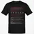 Cosmetologist Stats Classic Unisex T-Shirt - Black - 1