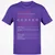 Counselor Stats Classic Unisex T-Shirt - Purple - 9