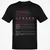 Fighter Pilot Stats Classic Unisex T-Shirt - Black - 1
