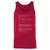 Backend Barbarian Stats Unisex Jersey Tank - Red - 11