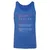 Backend Barbarian Stats Unisex Jersey Tank - True Royal Triblend - 12