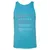 Backend Barbarian Stats Unisex Jersey Tank - Aqua Triblend - 3