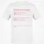 Flight Attendant Stats Classic Unisex T-Shirt - White - 12