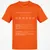 Flight Attendant Stats Classic Unisex T-Shirt - Orange - 8