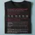 Flight Attendant Stats Classic Unisex T-Shirt - 1