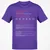 Mental Health Therapist Stats Classic Unisex T-Shirt - Purple - 9