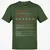 Mental Health Therapist Stats Classic Unisex T-Shirt - Military Green - 6