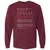 Backend Barbarian Stats Long Sleeve T-Shirt - Maroon - 11