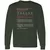 Backend Barbarian Stats Long Sleeve T-Shirt - Forest Green - 4