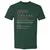 Biologist Stats Premium Unisex T-Shirt - Forest Green - 13