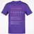Police Officer Stats Classic Unisex T-Shirt - Purple - 9