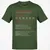 Police Officer Stats Classic Unisex T-Shirt - Military Green - 6