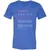 Backend Barbarian Stats Unisex V-Neck T-Shirt - Heather True Royal - 14