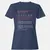 Backend Barbarian Stats Women's T-Shirt - Navy - 10