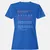Backend Barbarian Stats Women's T-Shirt - Royal - 14