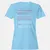 Backend Barbarian Stats Women's T-Shirt - Light Blue - 8