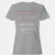Backend Barbarian Stats Women's T-Shirt - Sport Grey - 15