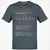 Truck Driver Stats Classic Unisex T-Shirt - Charcoal - 3