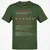 Truck Driver Stats Classic Unisex T-Shirt - Military Green - 6