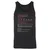 Biologist Stats Unisex Jersey Tank - Black - 1
