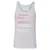 Biologist Stats Unisex Jersey Tank - White - 14
