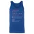 Biologist Stats Unisex Jersey Tank - True Royal - 13