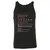 Biologist Stats Unisex Jersey Tank - Charcoal Black Triblend - 5