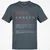 Welder Stats Classic Unisex T-Shirt - Charcoal - 3