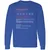 Biologist Stats Long Sleeve T-Shirt - Royal - 8