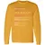 Biologist Stats Long Sleeve T-Shirt - Gold - 9