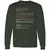 Biologist Stats Long Sleeve T-Shirt - Forest Green - 4