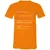 Biologist Stats Unisex V-Neck T-Shirt - Orange - 11