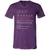 Biologist Stats Unisex V-Neck T-Shirt - Team Purple - 9