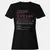 Biologist Stats Women's T-Shirt - Black - 1