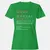 Biologist Stats Women's T-Shirt - Irish Green - 7