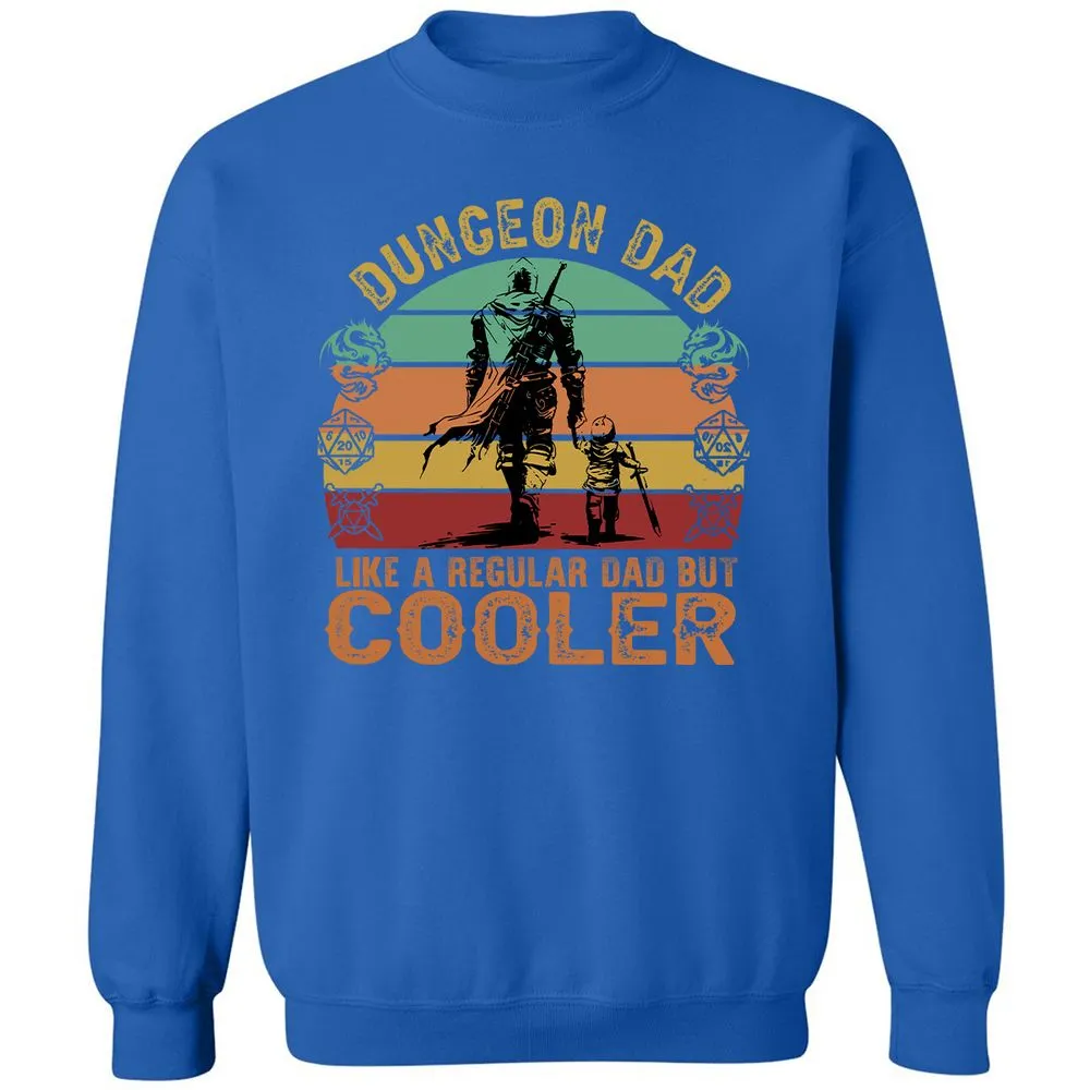 Dungeon Dad Like A Regular Dad Classic Unisex Sweatshirt - Royal - 9
