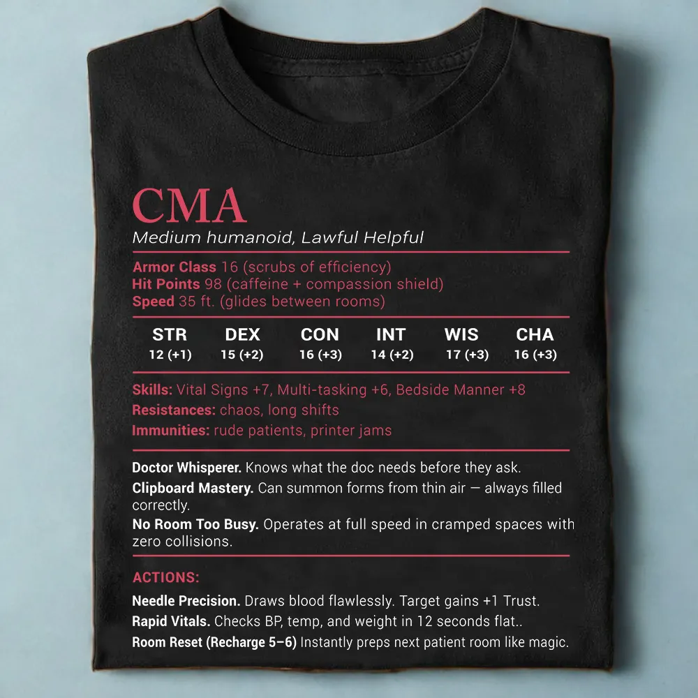 CMA Stats Classic Unisex T-Shirt - 1