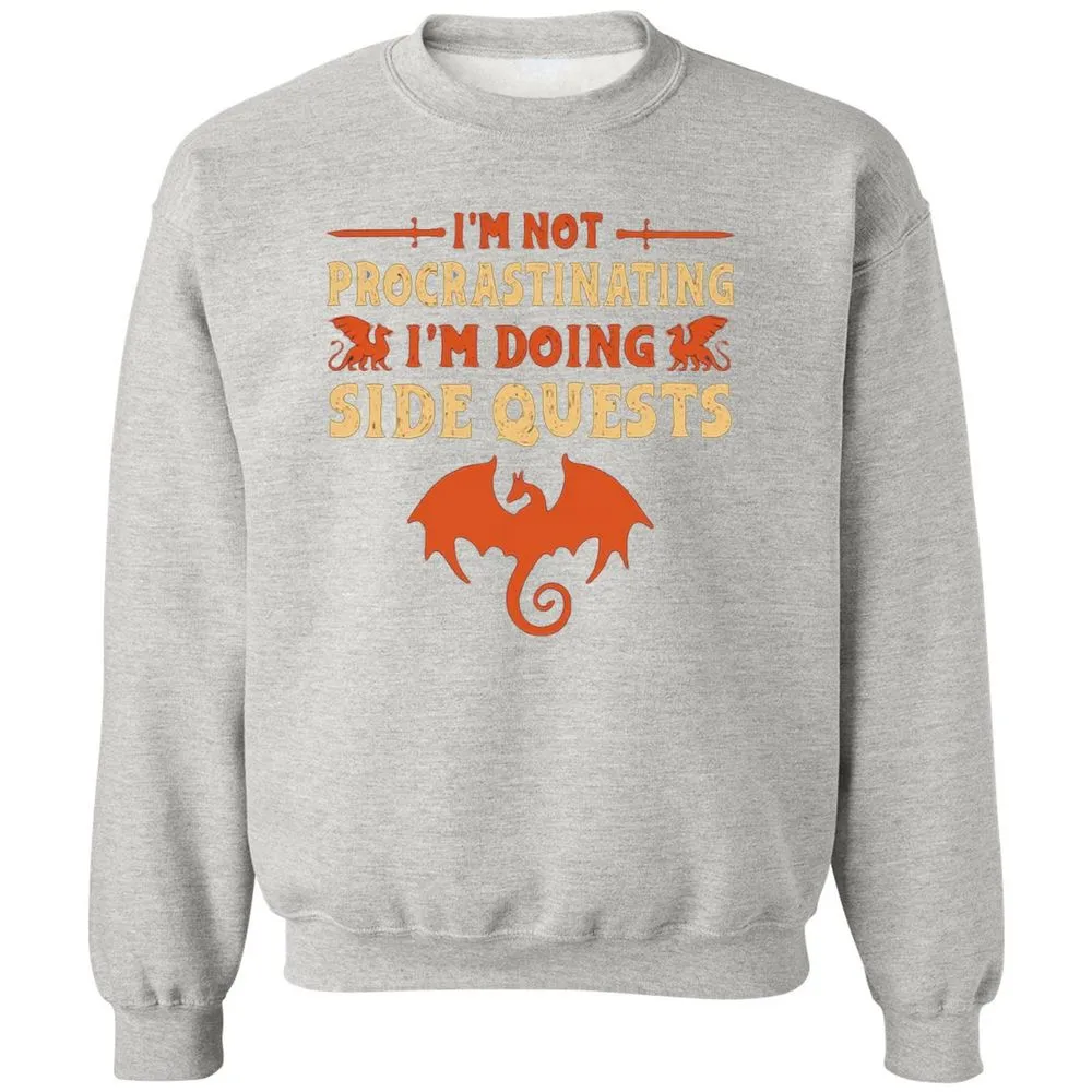 I'm Doing Side Quests Classic Unisex Sweatshirt - Ash - 8